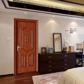 竹木门系列ZM-913-南美柚木-反凸