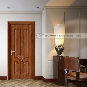 竹木门系列ZM-920--黄梨木-反凸