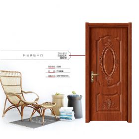 竹木门系列ZM-901-南美柚木-深拉伸