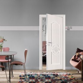 竹木门系列ZM-901-欧洲白影-反凸