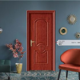 竹木门系列ZM-908-拉菲红-反凸