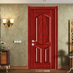 全木PU浮雕系列三LD-Q6003-红拼浮雕